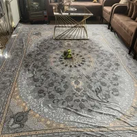 روفرشی کشدار طوسی طلایی