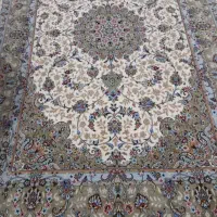 قالی دست بافت کاشان و نائین کرک و ابریشم نو