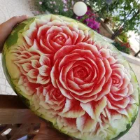 هندوانه. کدو .میوه . یلدا