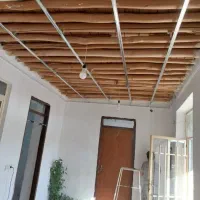 سقف کاذب کناف پی وی سی دیوار پوش تایل60در60|خدمات پیشه و مهارت|کرمانشاه, |دیوار