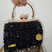 کیف مرواریدی ،تلفیقی از چرم و مروارید وارداتی