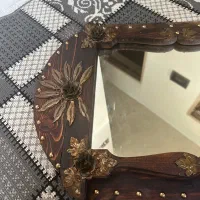 ایینه قدیمی کار دست|صنایع دستی و سایر لوازم تزئینی|تهران, امین حضور|دیوار