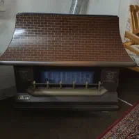 بخاری گازی طرح شومینه