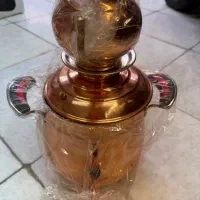 ست قوری و کتری مسی۳ لیتری مسین
