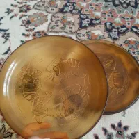 ۵ عدد بشقاب میگویی اندونزی.  متری استیل در حد نو‌