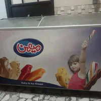 فریزر صندوقی  میهن.موتور تازه تعویض شده