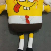 باب اسفنجی جوجه خرگوش پلنگ صورتی