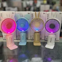 پنکه شارژی ۲ سرعته چراغدار پر قدرت