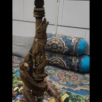 قلیون دوسیب چوب گردو