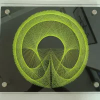 تابلو میخ و نخ