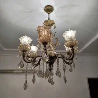 ۱جفت لوستر|لوستر و چراغ آویز|گرگان, |دیوار