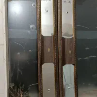 دو عدد قاب مهتابی طرح چوب سالم