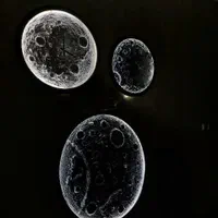 تابلوماه ساعت ماه. ساعت دیواری .ساعت. دکوری.کادویی|ساعت دیواری و تزئینی|تهران, افسریه شمالی|دیوار