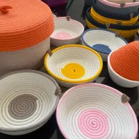 نظم‌دهنده و ظروف قیطان‌دوزی دست ساز|صنایع دستی و سایر لوازم تزئینی|بیرجند, |دیوار