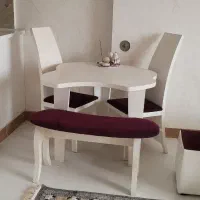 مبل 8 نفره به همراه میز ناهارخوری و عسلی|مبلمان خانگی و میز عسلی|صدرا-فارس, فاز ۱|دیوار