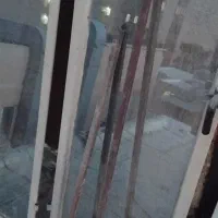 پنجره آهنی دریچه کولر آرام بنددرب ساختمان