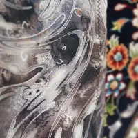 چادررنگی|لباس|قم, شهر قائم|دیوار