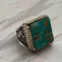 فیروزه و عقیق دورنگ