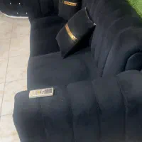 مبل و کاناپه سه نفره مشکی|مبلمان خانگی و میز عسلی|کرج, گوهردشت|دیوار