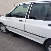 پراید سفید تمییزبدون رنگ