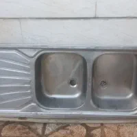 سینک ظرف شویی دو قلو