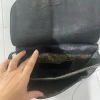 کیف چرم مشکی