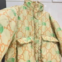 کاپشن اورسایز North face/Gocci