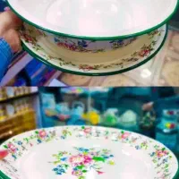 کاسه و سینی لعابی