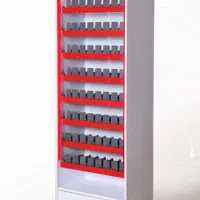 قفسه استند سیگار و تنباکو 64 باکس تک کمد