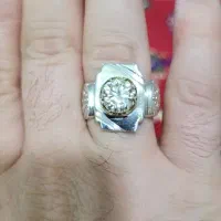 انگشتر موزنایت الماس روسی