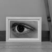 طراحی چهره نقاشی سیاهقلم و مدادرنگی و|تابلو، نقاشی، عکس|مشهد, شاهد (شهرک غرب)|دیوار