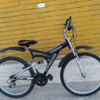 دوچرخه26دنده‌ای کمکدارفنری رینگ آلمینیومی در حد نو|دوچرخه، اسکیت، اسکوتر|آبادان, |دیوار