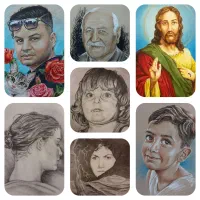 پرتره طراحی چهره سفارسی