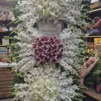 تاج گل دسته گل ماشین عروس