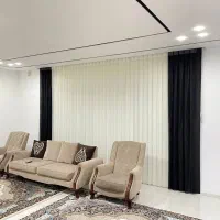 پرده ورتیکالdk ترکیه/ مینیمال/پانچ/حریر/|پرده، رانر، رومیزی|یزد, |دیوار