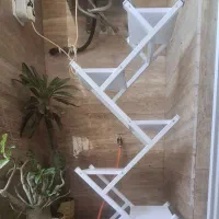 2 عدد استند گلدان فلزی