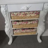 میز ناهاخوری دو نفره و جای سیب و پیازی چوبی|میز و صندلی غذاخوری|شهرکرد, |دیوار