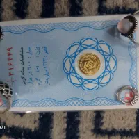 سکه یک 1 گرمی بانکی و انگشتر گوشواره نقره