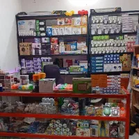 ۲ عدد قفسه فلزی آهنی طبقه بزرگ با کفی