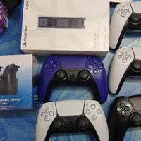 دسته و شارژر اصلی ps4 و ps5|کنسول، بازی ویدئویی و آنلاین|شاهرود, |دیوار