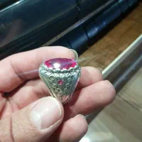 انگشتر یاقوت زیبا|جواهرات|رزن, |دیوار