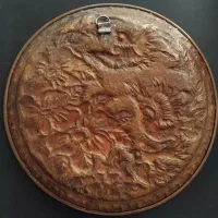 دیوارکوب مسی قلم|کلکسیون اشیاء عتیقه|شاهین‌شهر, عطار|دیوار