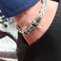 دستبند نقره وارداتی