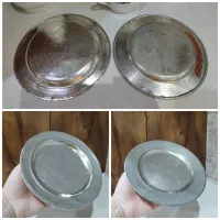 یک جفت پیش دستی مسی قدیمی کلکسیونی کار دست