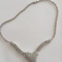 گردنبند نقره نو