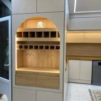 کابینت mdf|مصالح و تجهیزات ساختمان|آبیک, |دیوار