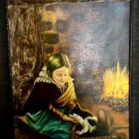 تابلوی دیواری رنگ روغن روی بوم