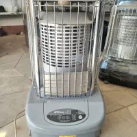 بخاری ژاپنی فن دار نفتی برقی