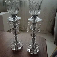 اینه و شمعدان ها کاملا نو