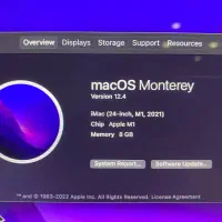 فروش iMac Apple M1|رایانه رومیزی|مشهد, سپاد|دیوار